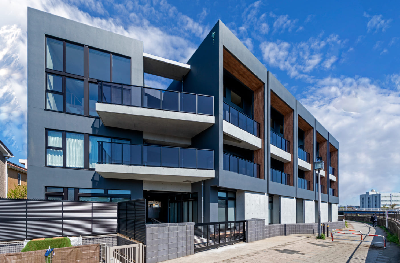 戸塚区矢部町複合施設計画外観